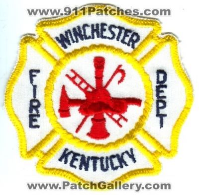Winchester Fire Department (Kentucky)
Scan By: PatchGallery.com
Keywords: dept.
