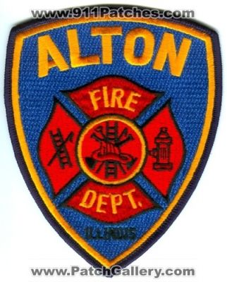 Alton Fire Department (Illinois)
Scan By: PatchGallery.com
Keywords: dept.