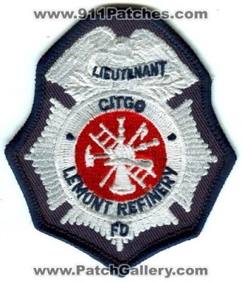 Citgo Lemont Refinery Fire Department Lieutenant (Illinois)
Scan By: PatchGallery.com
Keywords: fd