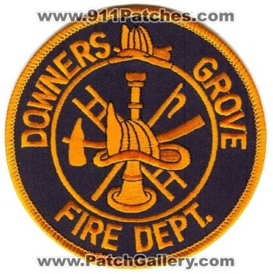 Downers Grove Fire Department Patch (Illinois)
Scan By: PatchGallery.com
Keywords: dept.