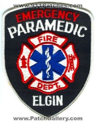 Elgin Fire Department Emergency Paramedic (Illinois)
Scan By: PatchGallery.com
Keywords: ems dept.