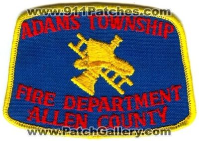 Adams Township Fire Department (Indiana)
Scan By: PatchGallery.com
Keywords: allen county