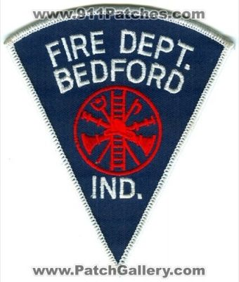 Bedford Fire Department (Indiana)
Scan By: PatchGallery.com
Keywords: dept. ind.