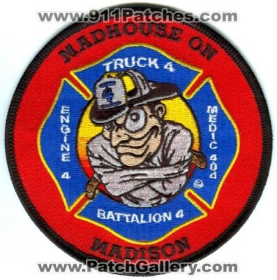 Gary Fire Department Engine 4 Truck 4 Medic 404 Battalion 4 (Indiana)
Scan By: PatchGallery.com
Keywords: dept. company station madhouse on madison