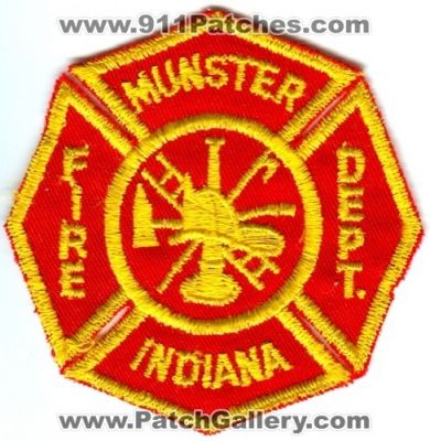 Munster Fire Department (Indiana)
Scan By: PatchGallery.com
Keywords: dept.