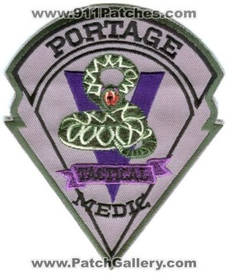 Portage Fire Department Tactical Medic (Indiana)
Scan By: PatchGallery.com
Keywords: dept. paramedic ems