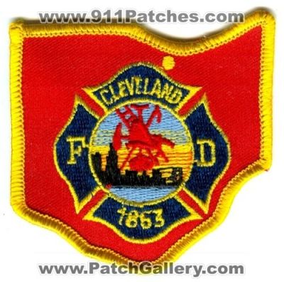 Cleveland Fire Department (Ohio)
Scan By: PatchGallery.com
Keywords: fd dept. state shape
