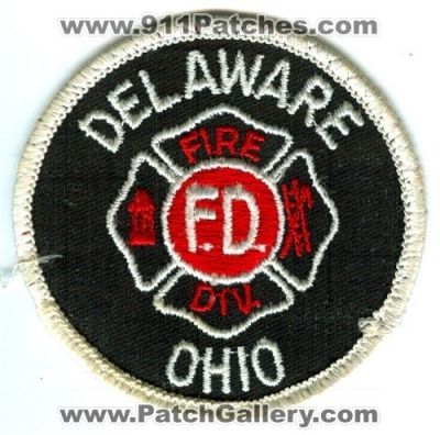 Delaware Fire Department (Ohio)
Scan By: PatchGallery.com
Keywords: div. division f.d.