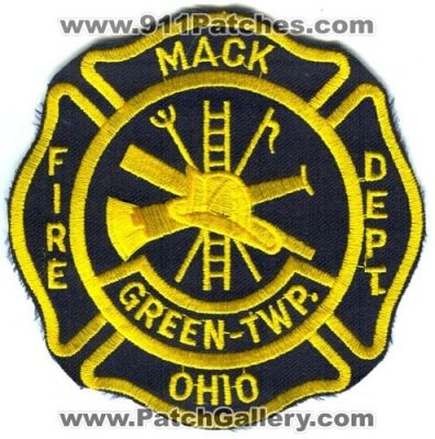 Mack Fire Department (Ohio)
Scan By: PatchGallery.com
Keywords: dept. green township twp.