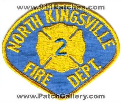 North Kingsville Fire Department (Ohio)
Scan By: PatchGallery.com
Keywords: dept. 2