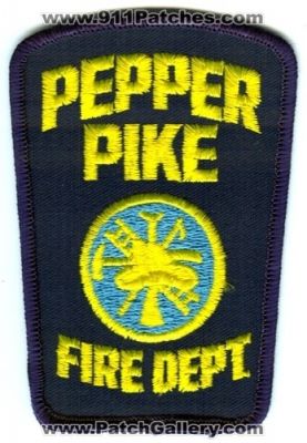 Pepper Pike Fire Department (Ohio)
Scan By: PatchGallery.com
Keywords: dept.
