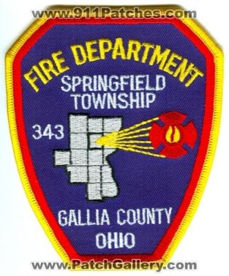 Springfield Township Fire Department (Ohio)
Scan By: PatchGallery.com
Keywords: gallia county