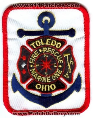 Toledo Fire Rescue Department Marine One Patch (Ohio)
Scan By: PatchGallery.com
Keywords: dept. 1 fireboat