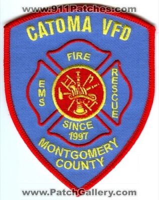 Catoma Volunteer Fire Department (Alabama)
Scan By: PatchGallery.com
Keywords: vfd ems rescue montgomery county