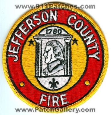 Jefferson County Fire Patch (Kentucky)
[b]Scan From: Our Collection[/b]
