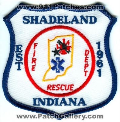 Shadeland Fire Department (Indiana)
Scan By: PatchGallery.com
Keywords: dept rescue