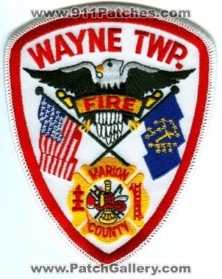 Wayne Township Fire Department Marion County Patch (Indiana)
Scan By: PatchGallery.com
Keywords: twp. dept. co.