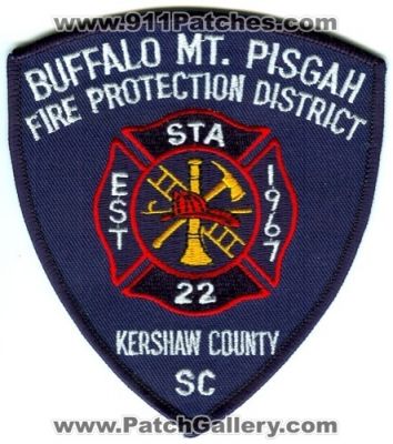 Buffalo Mount Pisgah Fire Protection District Station 22 (South Carolina)
Scan By: PatchGallery.com
Keywords: mt. kershaw county sc