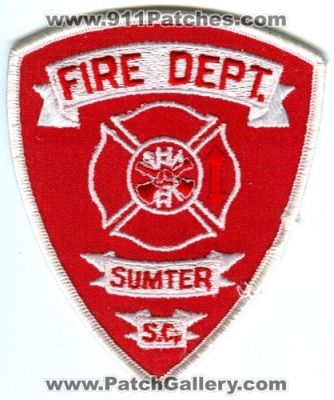 Sumter Fire Department (South Carolina)
Scan By: PatchGallery.com
Keywords: dept. s.c.