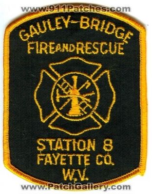 Gauley Bridge Fire And Rescue Station 8 (West Virginia)
Scan By: PatchGallery.com
Keywords: fayette co. county w.v.