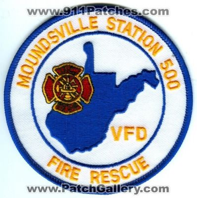 Moundsville Volunteer Fire Department Station 500 (West Virginia)
Scan By: PatchGallery.com
Keywords: vfd rescue