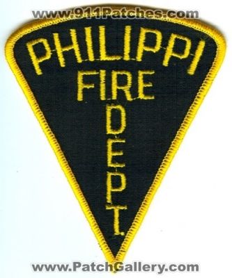 Philippi Fire Department (West Virginia)
Scan By: PatchGallery.com
Keywords: dept.