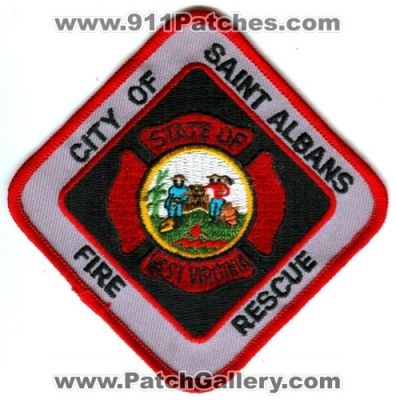 Saint Albans Fire Rescue Department Patch (West Virginia)
Scan By: PatchGallery.com
Keywords: st. city of dept.