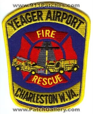 Yeager Airport Fire Rescue Department Patch (West Virginia)
Scan By: PatchGallery.com
Keywords: dept. charleston w.va.