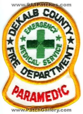 Dekalb County Fire Department Paramedic (Georgia)
Scan By: PatchGallery.com
Keywords: ems emergency medical services