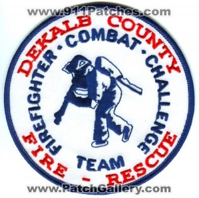 Dekalb County Fire FireFighter Combat Challenge Team (Georgia)
Scan By: PatchGallery.com
Keywords: rescue