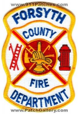 Forsyth County Fire Department Patch (Georgia)
Scan By: PatchGallery.com
Keywords: co. dept. fcfd f.c.f.d.