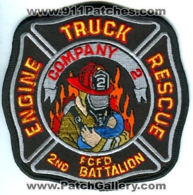Fulton County Fire Department Company 2 (Georgia)
Scan By: PatchGallery.com
Keywords: co. dept. fcfd co. station engine truck rescue 2nd battalion