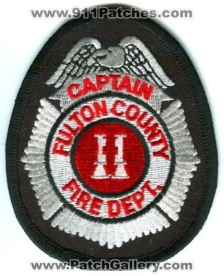 Fulton County Fire Department Captain (Georgia)
Scan By: PatchGallery.com
Keywords: co. dept.