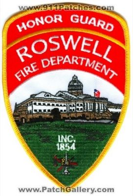 Roswell Fire Department Honor Guard (Georgia)
Scan By: PatchGallery.com
Keywords: dept.