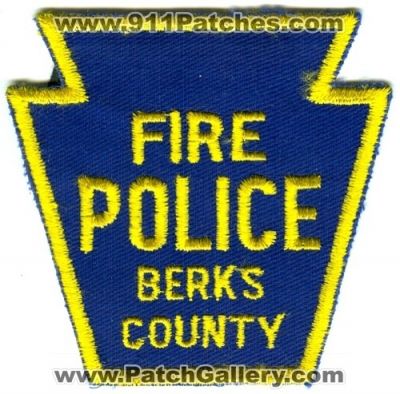 Berks County Fire Police (Pennsylvania)
Scan By: PatchGallery.com

