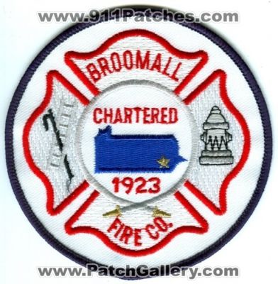 Broomall Fire Company Patch (Pennsylvania)
Scan By: PatchGallery.com
Keywords: co. department dept. chartered 1923