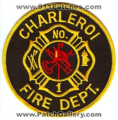 Charleroi Fire Department Number 1 (Pennsylvania)
Scan By: PatchGallery.com
Keywords: dept. no.