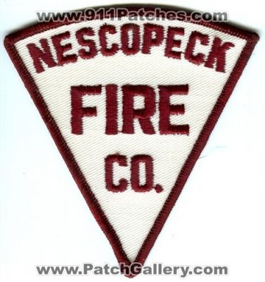 Nescopeck Fire Company (Pennsylvania)
Scan By: PatchGallery.com
Keywords: co.