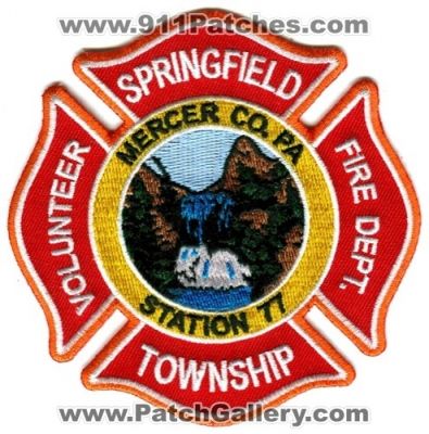 Springfield Township Volunteer Fire Department Station 77 (Pennsylvania)
Scan By: PatchGallery.com
Keywords: dept. mercer co. county pa