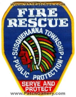 Susquehanna Township Public Protection Fire Rescue Department Patch (Pennsylvania)
Scan By: PatchGallery.com
Keywords: twp. dept. serve and protect