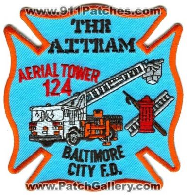 Baltimore City Fire Department Aerial Tower 124 (Maryland)
Scan By: PatchGallery.com
Keywords: dept. bcfd b.c.f.d. company station at ladder truck the a.t. at team