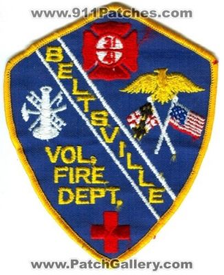 Beltsville Volunteer Fire Department (Maryland)
Scan By: PatchGallery.com
Keywords: vol. dept.