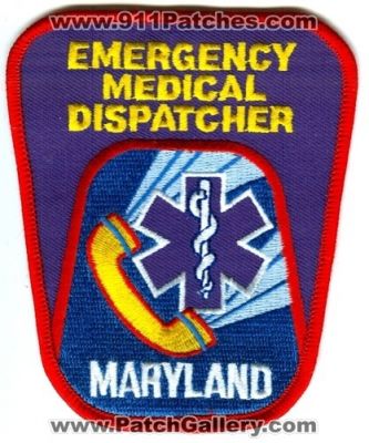 Maryland State Emergency Medical Dispatcher (Maryland)
Scan By: PatchGallery.com
Keywords: ems emd