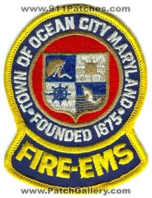 Ocean City Fire EMS (Maryland)
Scan By: PatchGallery.com
Keywords: town of