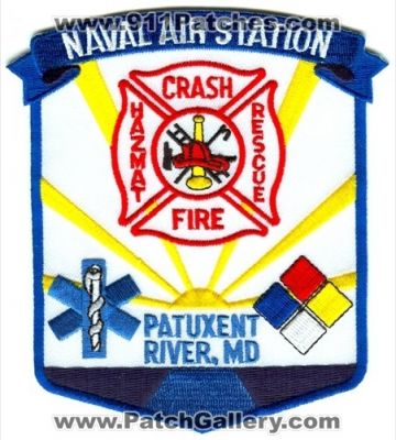 Patuxent River Naval Air Station Crash Fire Rescue Patch (Maryland)
[b]Scan From: Our Collection[/b]
Keywords: nas cfr arff