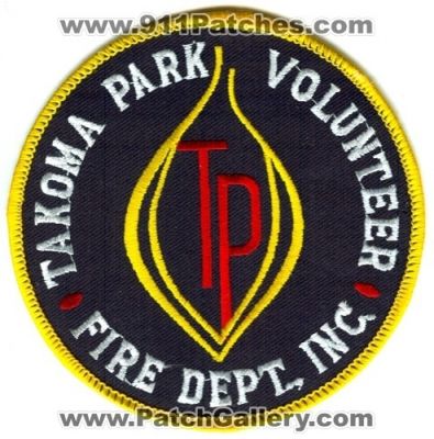 Takoma Park Volunteer Fire Department Inc (Maryland)
Scan By: PatchGallery.com
Keywords: dept. inc.