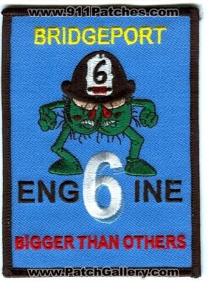 Bridgeport Fire Department Engine 6 (Connecticut)
Scan By: PatchGallery.com
Keywords: dept.