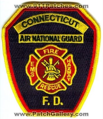 Connecticut Air National Guard Fire Department (Connecticut)
Scan By: PatchGallery.com
Keywords: ang usaf ems hazmat haz-mat rescue f.d. fd
