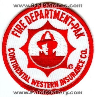 Continental Western Insurance Company Fire Department Pak (Iowa)
Scan By: PatchGallery.com
