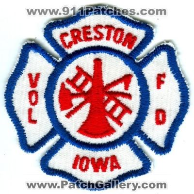 Creston Volunteer Fire Department (Iowa)
Scan By: PatchGallery.com
Keywords: fd